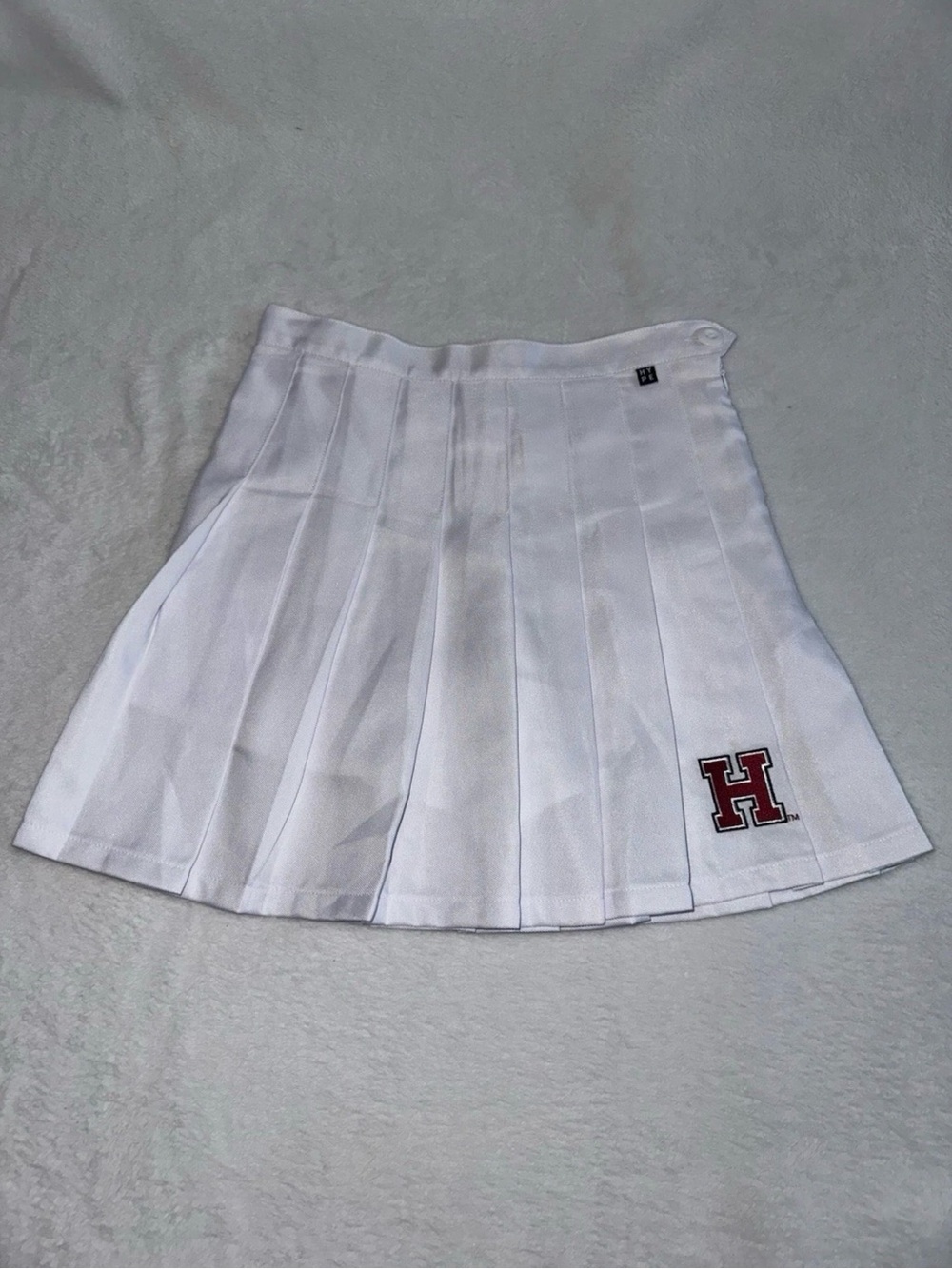 Harvard University Skort Mini Skirt Shorts White Hype & Vice Womens XS NWT